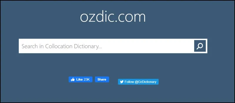 Ozdic.com không chỉ giúp bạn tra các từ, cụm từ tiếng Anh chuyên ngành một cách nhanh chóng