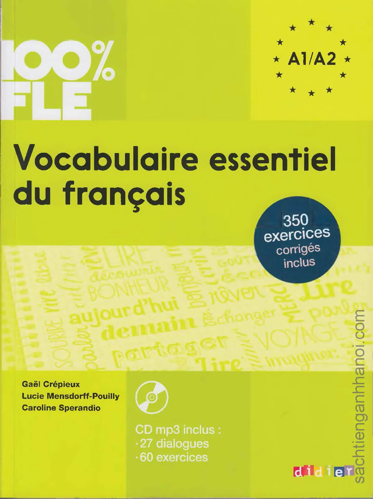 vocabulaire essentiel du francais a1 sách học tiếng pháp cho người mới bắt đầu allezy