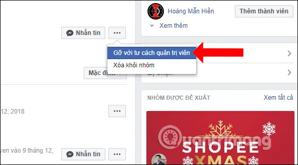 Cách hủy Admin trong nhóm Facebook - Ảnh minh hoạ 4