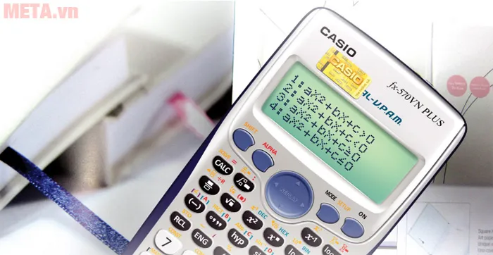 Máy tính bỏ túi Casio FX-570VN Plus có 36 tính năng mới nổi trội