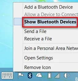 bat tat bluetoth tren windows 8.1