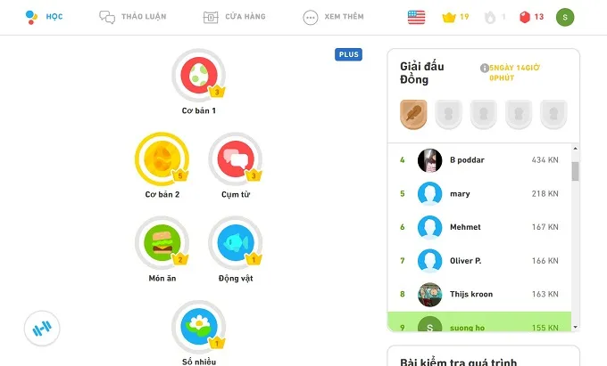 Ứng dụng học ngoại ngữ Duolingo - Học như chơi