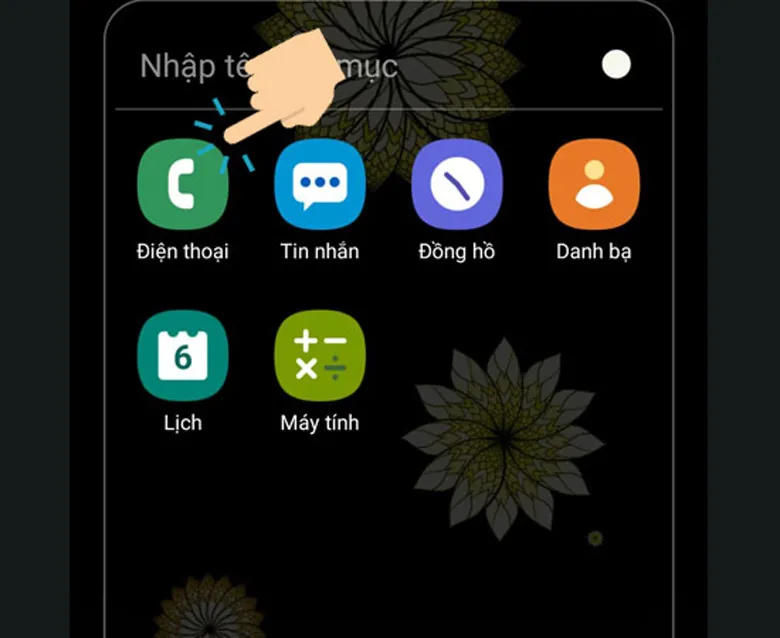 Cách chặn số điện thoại ngoài danh bạ trên Samsung Note 8 qua danh bạ