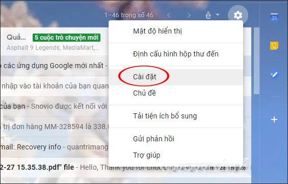 Chữ ký email 