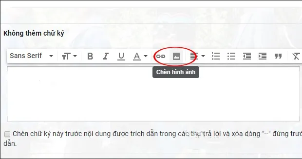 Chữ ký email 