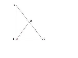 định nghĩa đường trung tuyến của tam giác vuông là gì