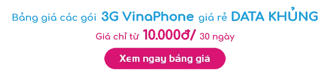 Cú pháp đăng ký 3G cho VinaPhone