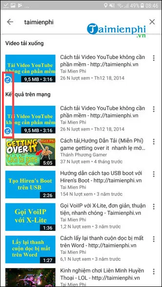 tai video youtube tren dien thoai android