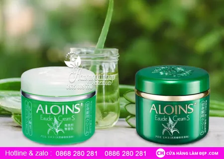 Kem Dưỡng Trắng Da Lô Hội Aloins Eaude Cream S 185g 4