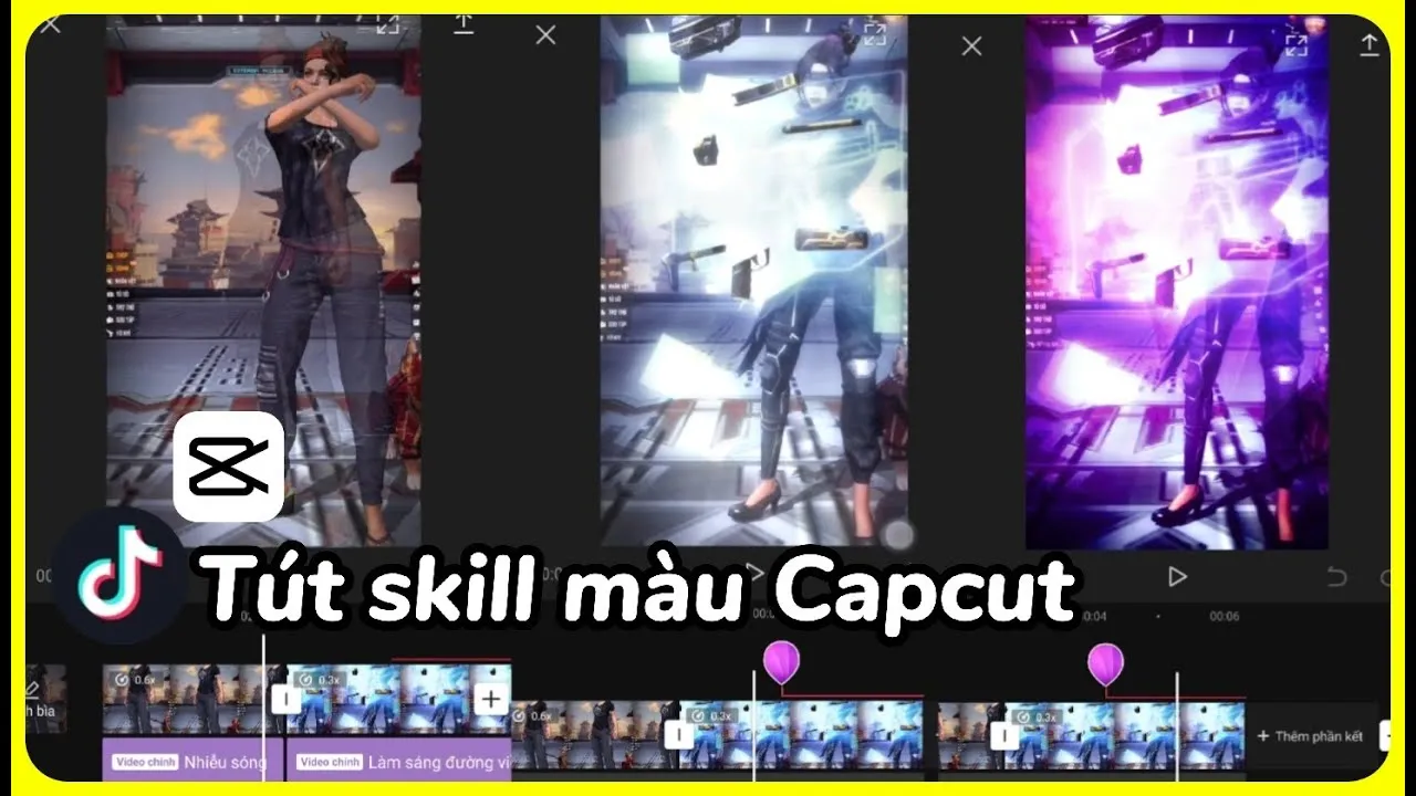 Cách edit video capcut Tút màu xịn sò bằng app ... - YouTube