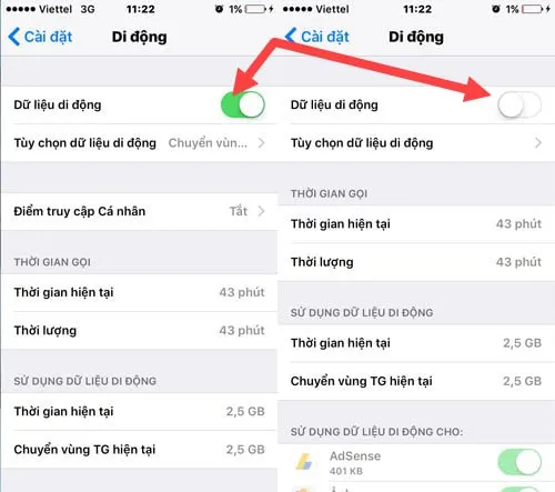 huy goi cuoc 3g viettel