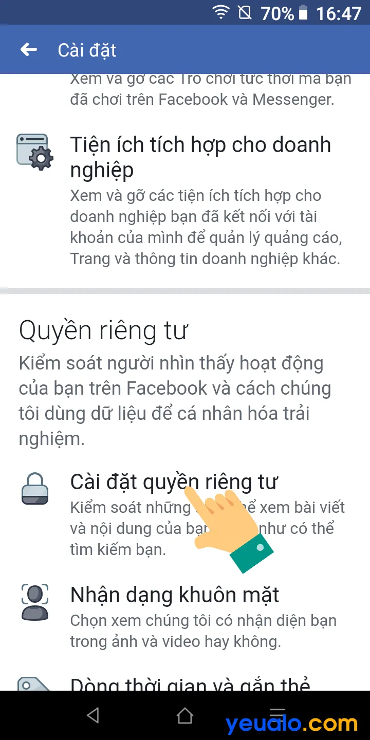 Cách mở nút kết bạn trên Facebook 4