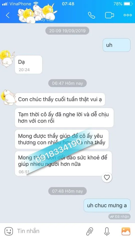 thầy giúp con làm bùa yêu cho người yêu con yêu con và trở về