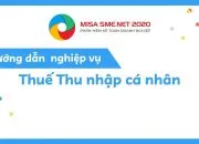 Thuế thu nhập cá nhân | MISA SME.NET 2020