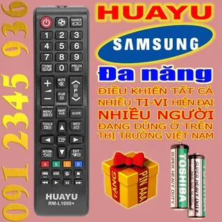 Điều khiển SAMSUNG ĐA NĂNG HUAYU RM-L1088+ mã số BN59-01303A cho Tivi Smart. (Mẫu số 1)