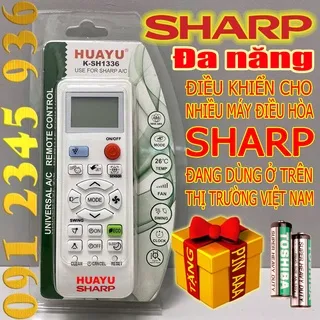 Remote Điều khiển Điều hòa Máy lạnh SHARP ĐA NĂNG + HÀNG ĐẸP của HUAYU. (Mẫu số 2)