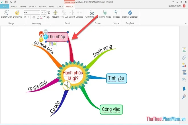 Cách vẽ bản đồ tư duy đẹp bằng iMindMap chi tiết đầy đủ nhất