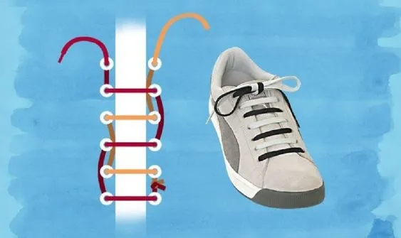 Hướng dẫn chi tiết cách xử lý dây giày quá dài cho nam 4