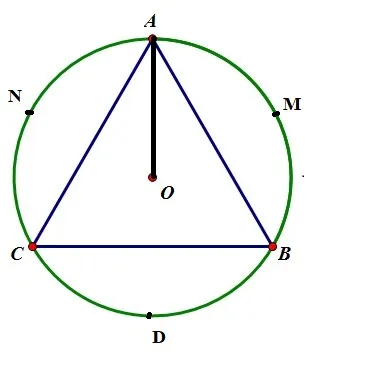 cách vẽ tam giác đều, tam giác đều, vẽ tam giác đều