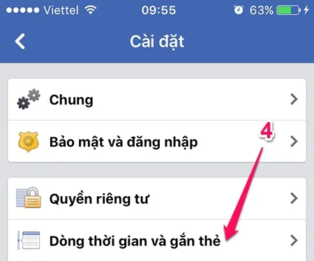 Cách hạn chế và gỡ gắn thẻ trên Facebook điện thoại