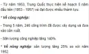 Hãy trình bày những thành tựu của kế hoạch 5 năm lần thứ nhất (1953 - 1957) của nhân dân Trung Quốc