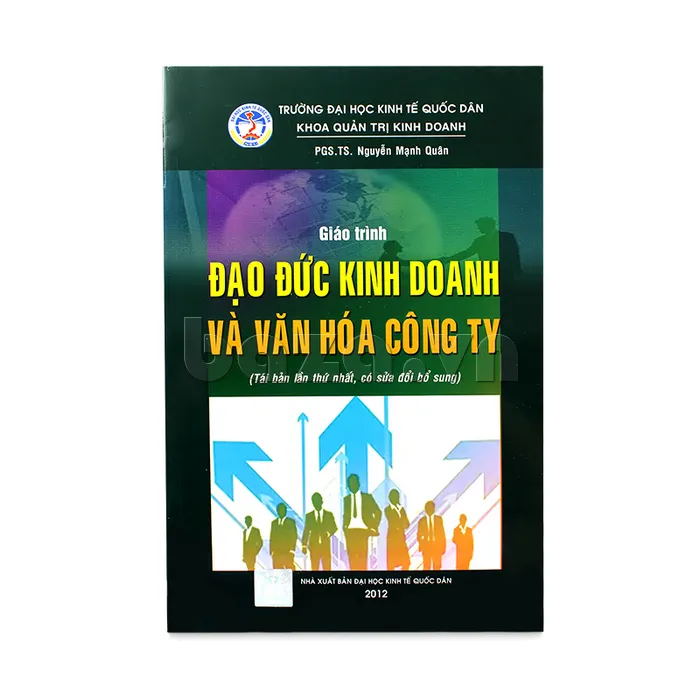 bìa trước sách Giáo trình Đạo đức kinh doanh và Văn hóa công ty