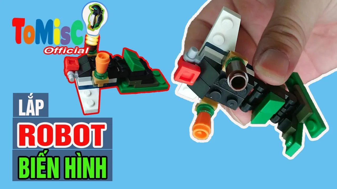 Hướng Dẫn Lắp Ráp Lego Robot Biến Hình | Tomisco Official