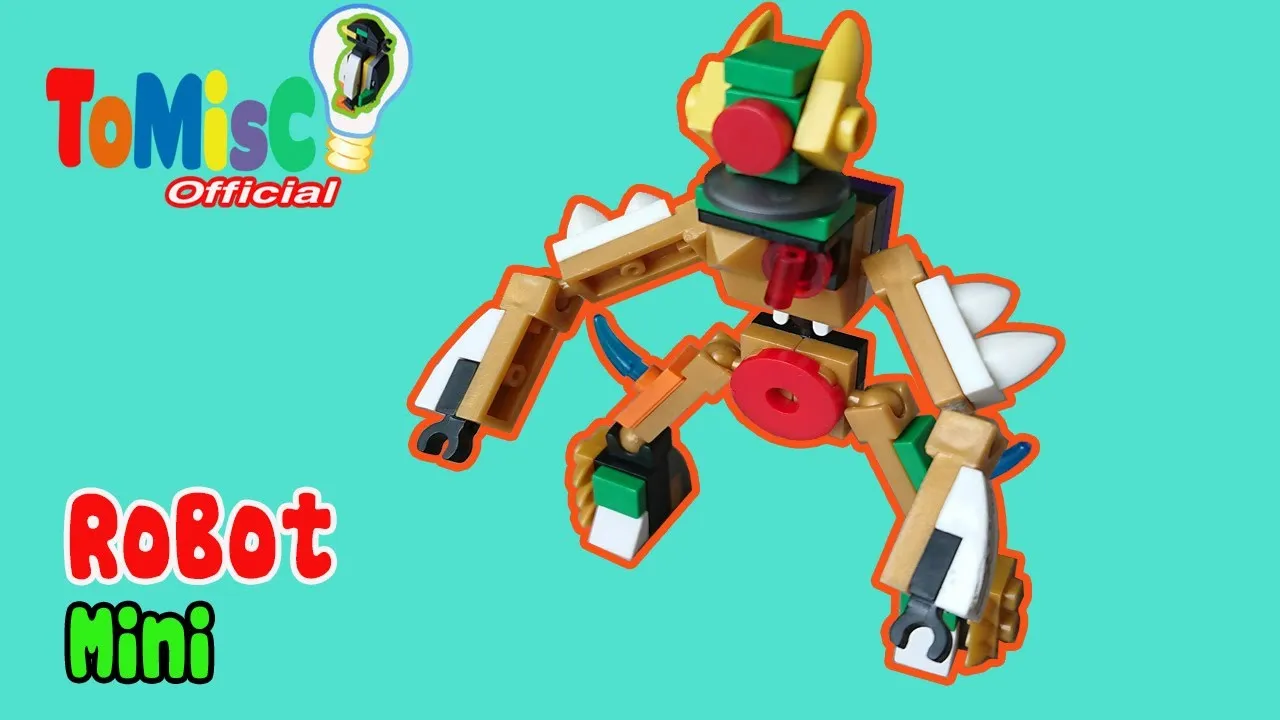 Cách Lắp Ráp Robot Bằng Lego Mini | Tomisco Official