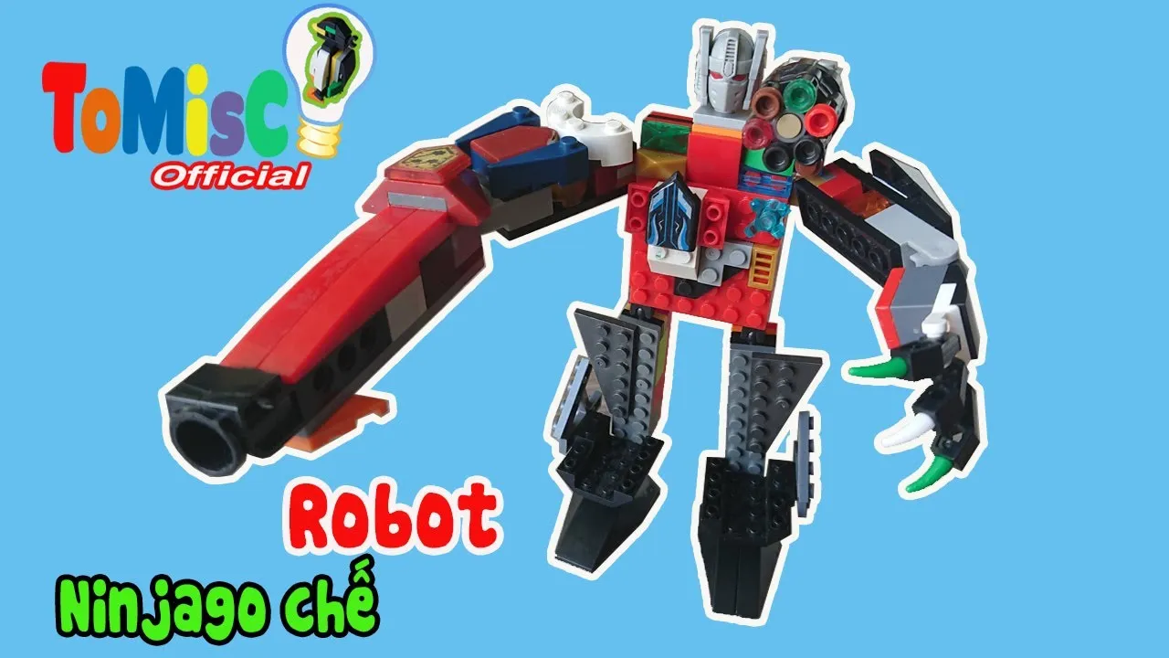 Cách Lắp Ráp Robot Ninjago Bằng Lego | Tomisco Official