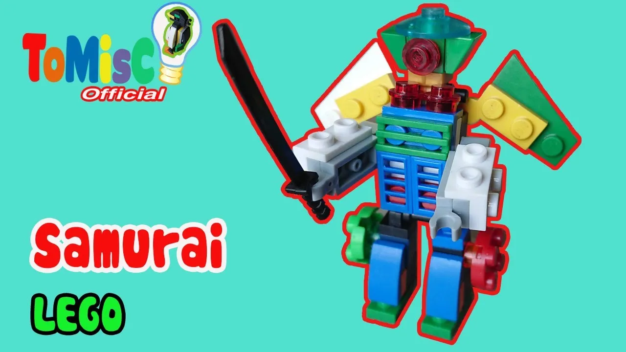 Cách Lắp Ráp Robot Samurai Lego Mini | Tomisco Official
