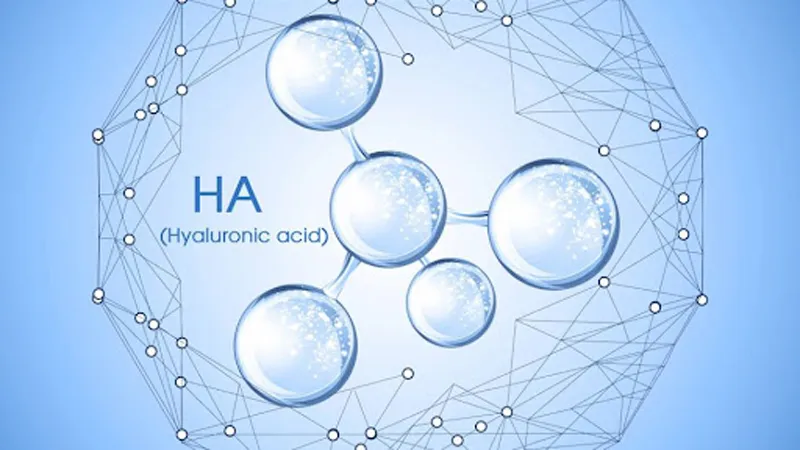  Cấu tạo liên kết phân tử Hyaluronic Acid