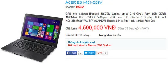 laptop gia 4 trieu tot nhat