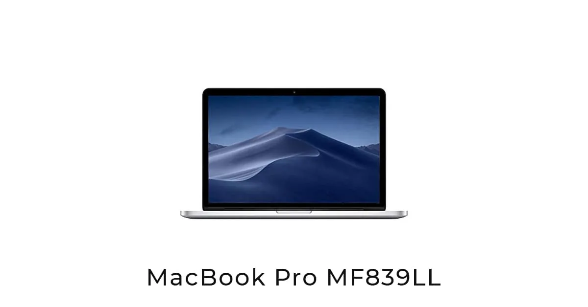 Laptop cho Lập trình viên: Macbook Pro MF839LL