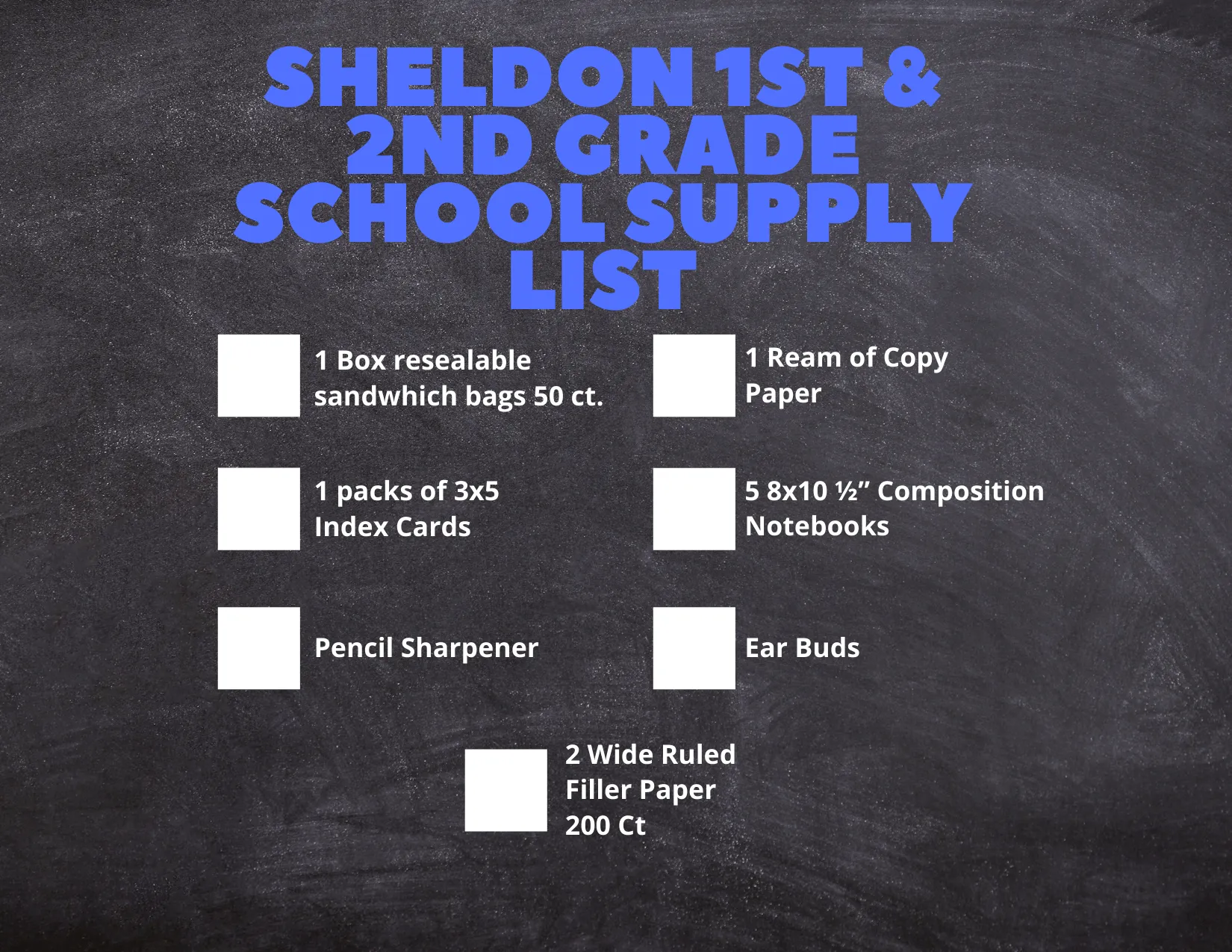 Lcisd School Supply List 2021-2022