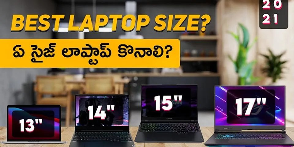 14 vs 15-inch laptop