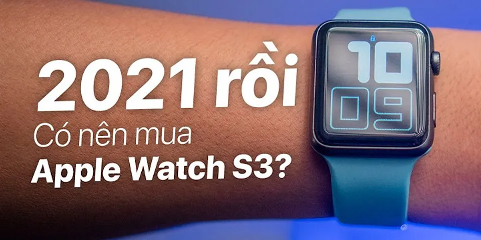 Apple Watch Series 3 có máy màu