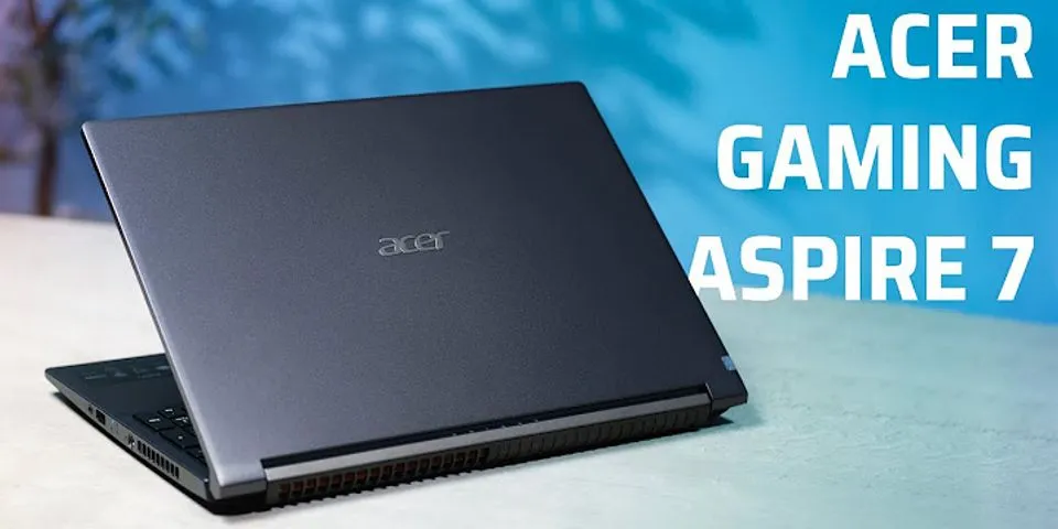 Are Acer Aspire laptops good for gaming