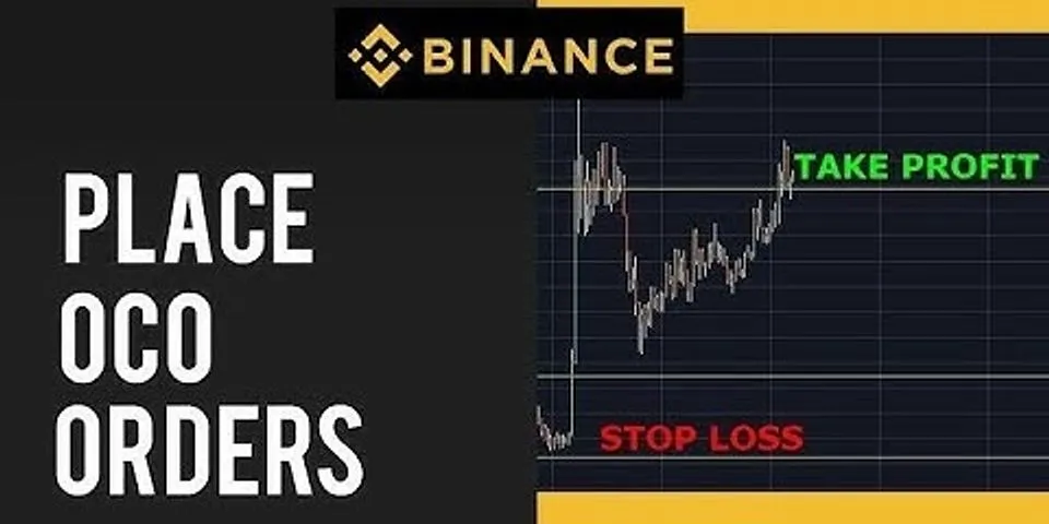 Binance stop loss take profit same time