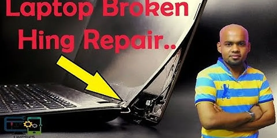 Broken laptop hinge repair cost