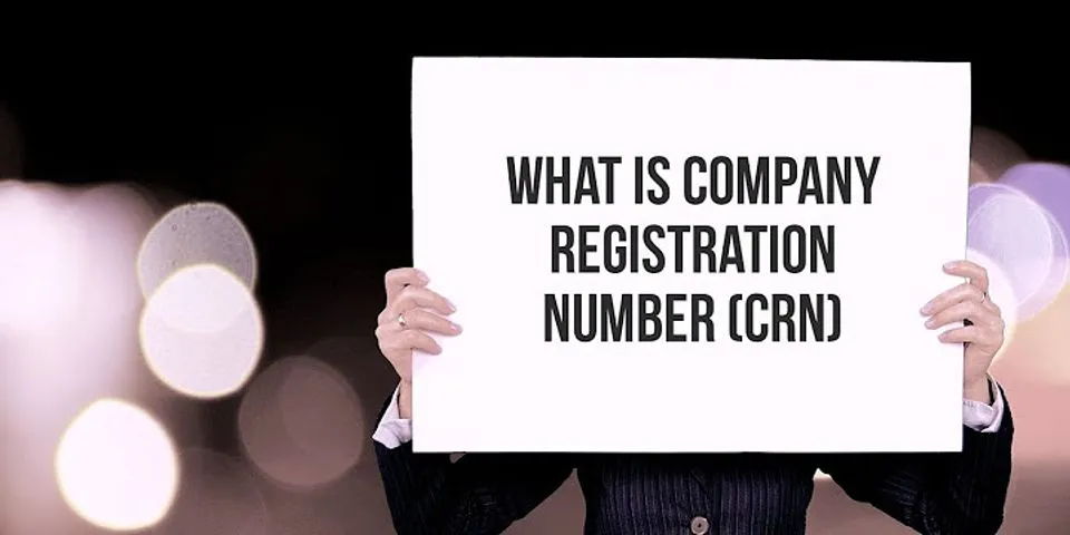 Business Registration number là gì