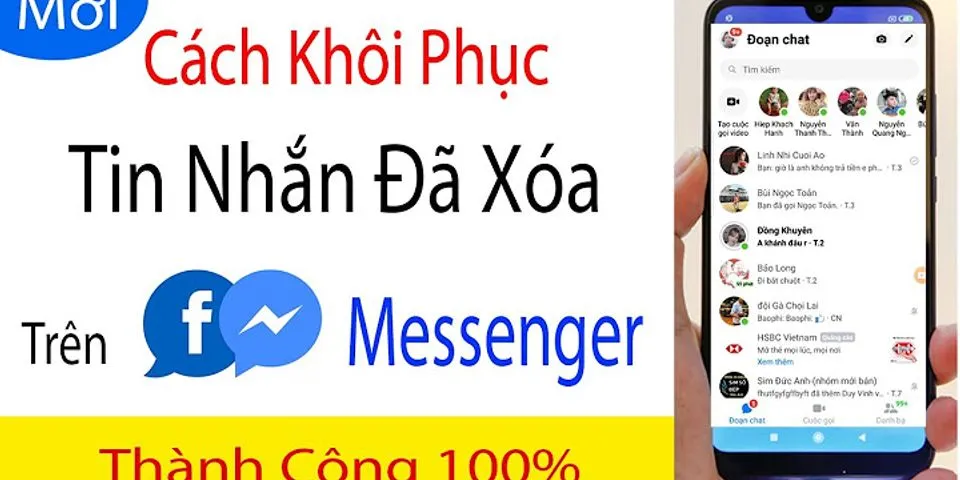 Cách bỏ an tin nhắn trên Messenger iPhone