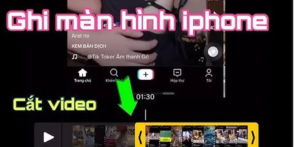 Cách cắt màn hình video trên iPhone