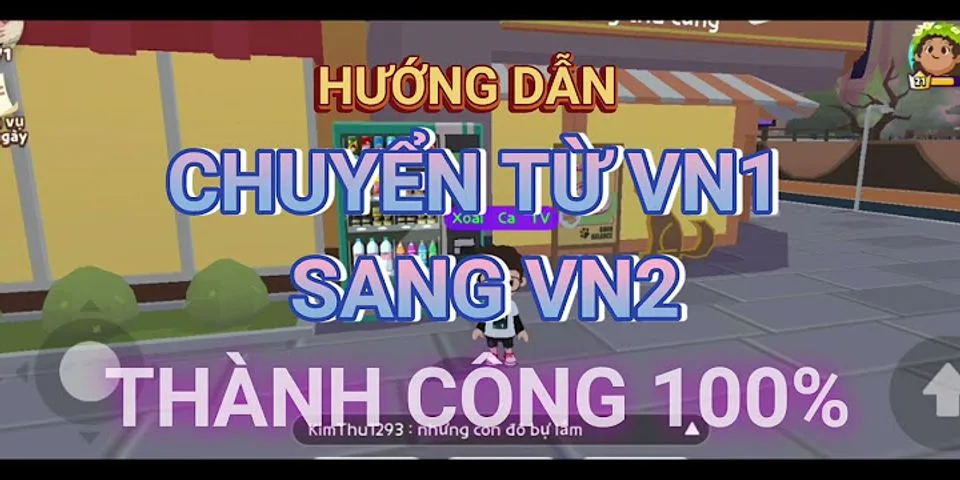 Cách chuyển sever trong Play Together