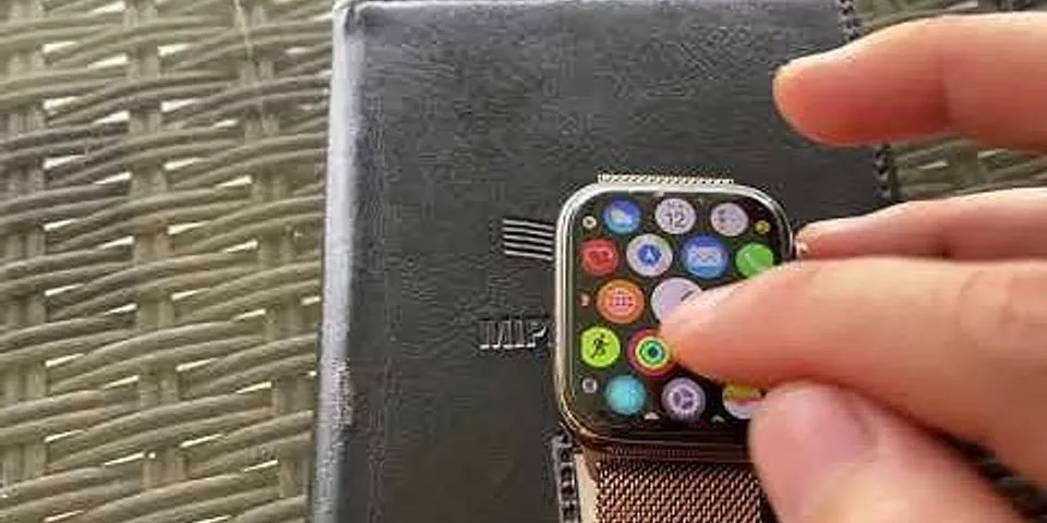 Cách đếm bước chân trên Apple Watch