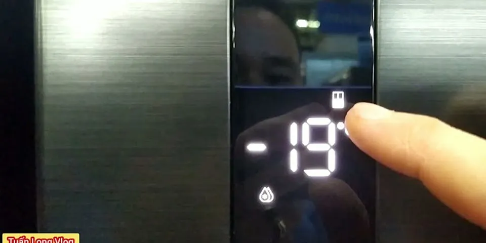 Cách điều chỉnh nhiệt độ tủ lạnh Samsung 2 Cảnh