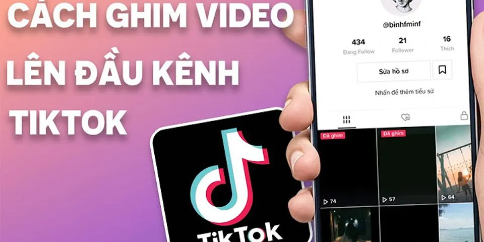 Cách ghim video trên TikTok trên android
