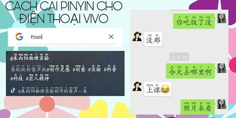 Cách gõ Pinyin trên điện thoại iPhone