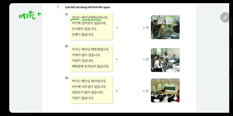 Cách làm bài đọc hiểu tiếng Hàn