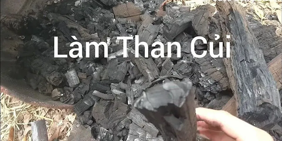 cách làm than củi
