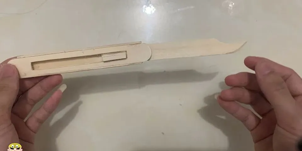 cách làm móng vuốt bằng giấy